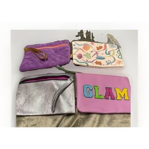 Ipsy Glam Make Up Bags Lot Of 4 Bags Only
